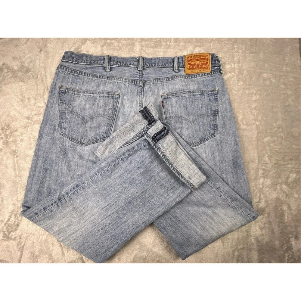 Levis 501 XX Jeans Mens 38x30 Button Fly Straight Leg Denim